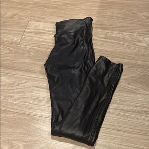 Spanx Faux Leather Leggings